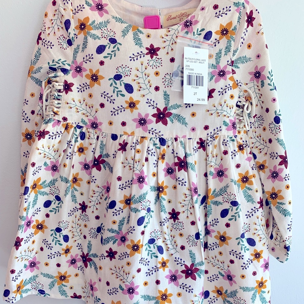 Boutique Fall Floral Matching Set